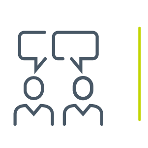 people talking icon