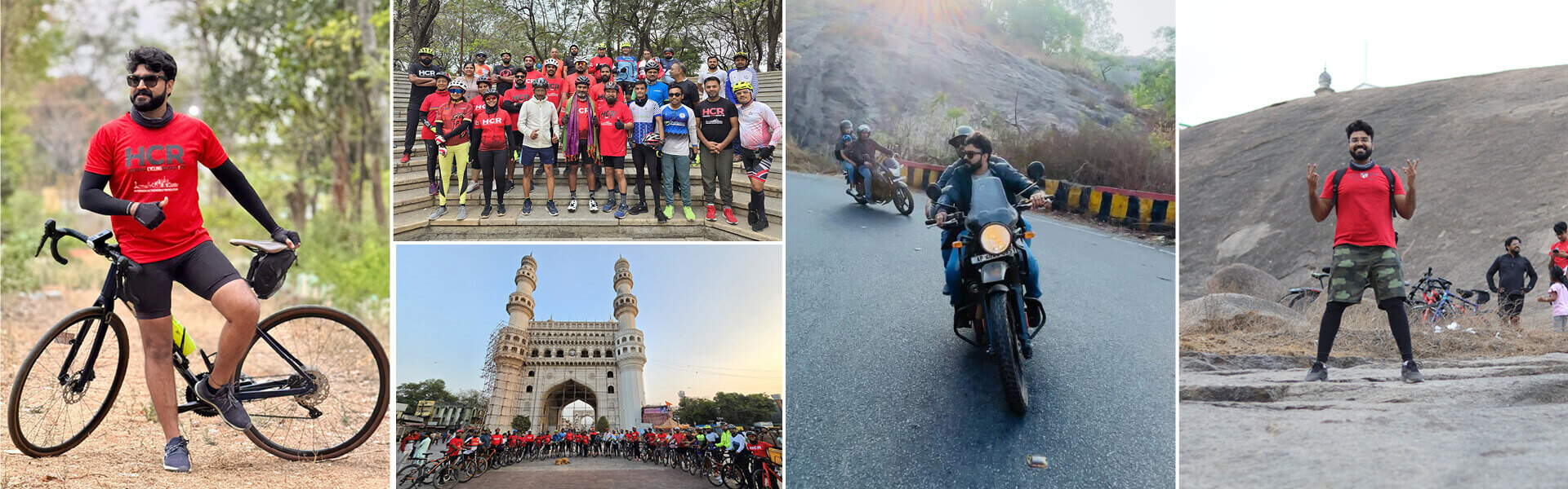Pavan Kumar, a software engineer at Actalent, seeks a work-life balance. He's pictured cycling through southern India.