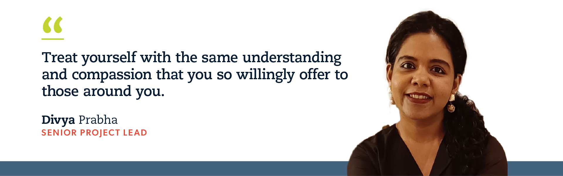 Quote by Divya Prabha Actalent Senior Project Lead