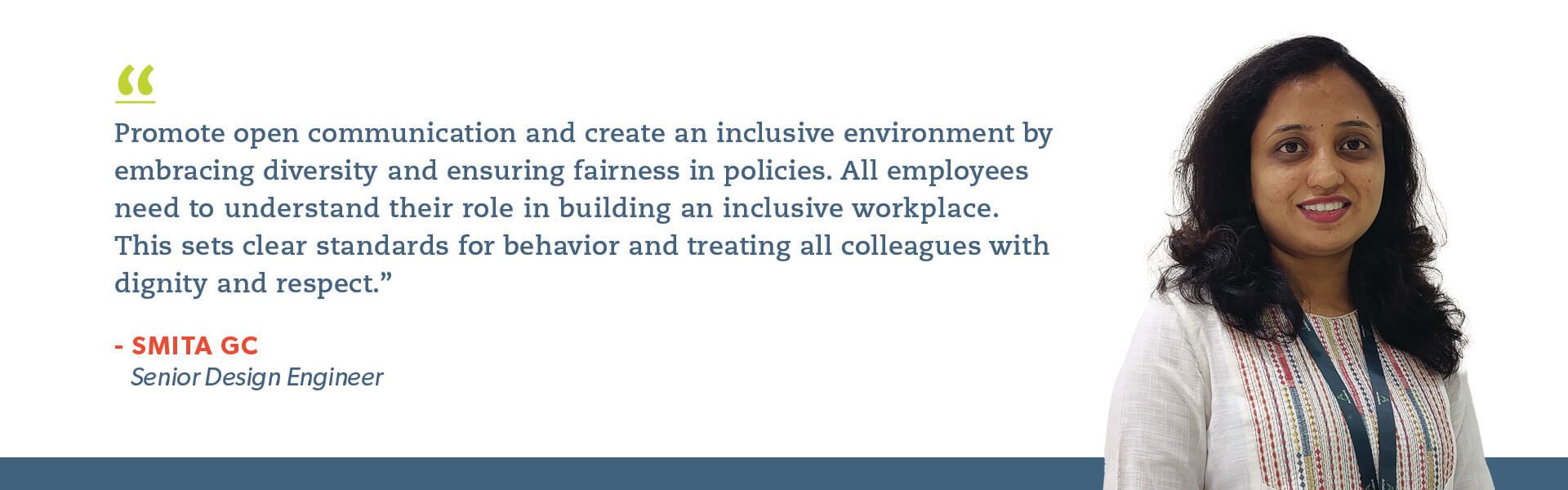 Women's History Month: Smitha GC, Senior Design Engineer