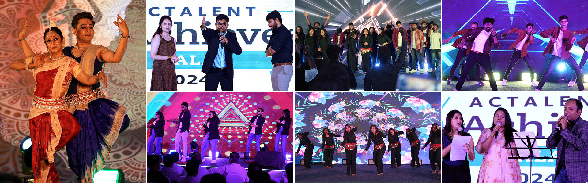 collage of photos from Actalent Achieves Gala