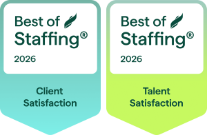 Best of Staffing Client and Talent dual logo 2025