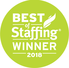 Aerotek is recognized as Best of Staffing winner in 2018.