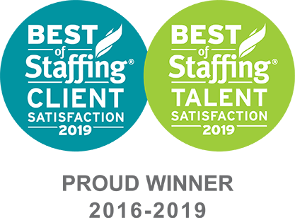 Aerotek remporte en 2019 le prix « Best Of Staffing » pour la satisfaction clientèle et talents.