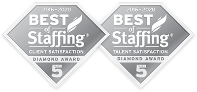 Best of Staffing Winner badge