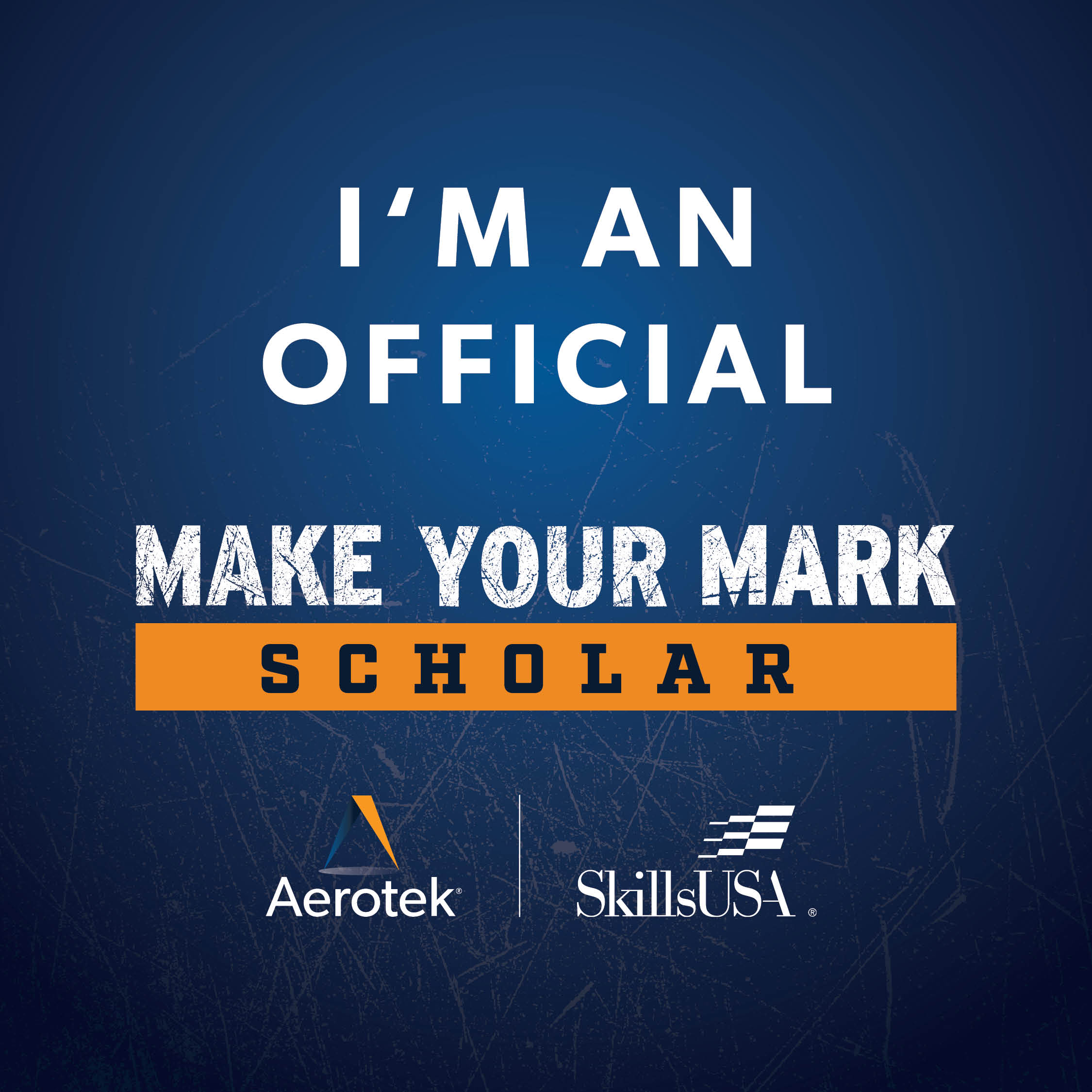 I'm An Official Make Your Mark Scholar