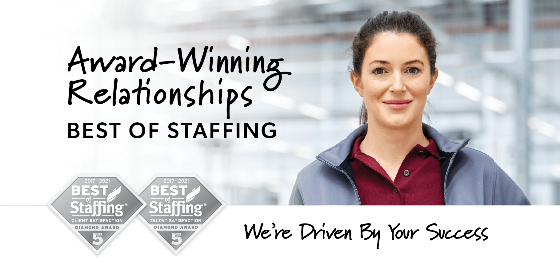 relations d’Aerotek ayant reçu le prix best of staffing 2021