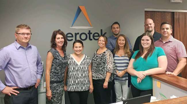Aerotek office staff in Flint, MI