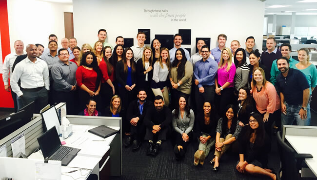 Aerotek office staff in San Diego, CA