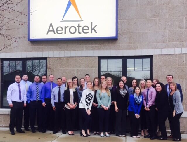 Aerotek office staff in Cedar Rapids, IA