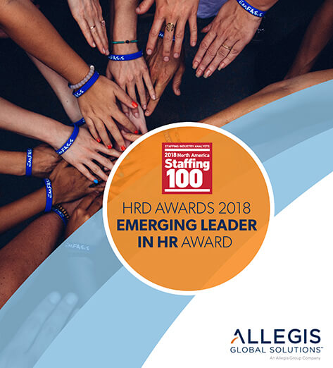 All-Hands-In a Group Circle - For HRD Awards 2018 Emerging Leader in HR Award
