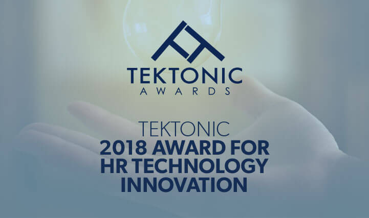 Clear Light Bulb - For Tektonic 2018 Award For HR Technology Innovation.