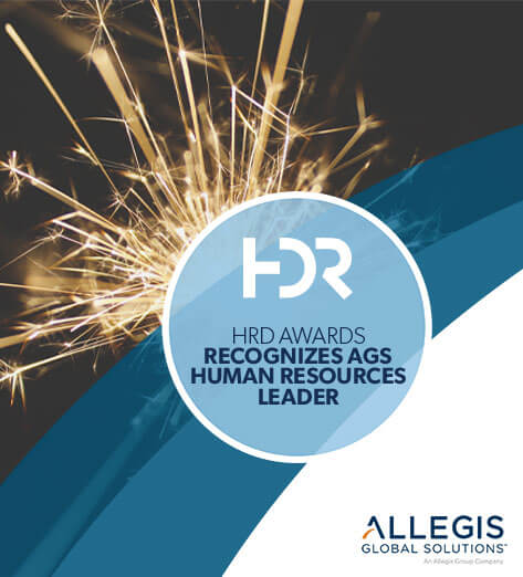 Sparkling Firework - For HDR Awards Recognizes AGS Human Resources Leader.