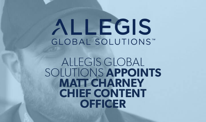 Smiling Man with A Ball Cap on His Head - Allegis Global Solutions Appoints Matt Charney Chief Content Officer