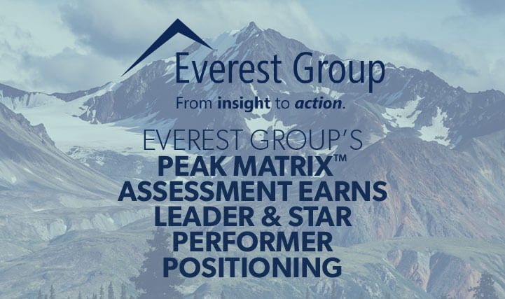 Everest Group's Peak Matrix Assesment Earns Leader & Star Performer Positioning.