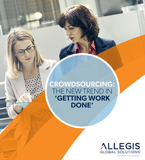 Two Professional Women Chatting - AGS Crowd Sourcing