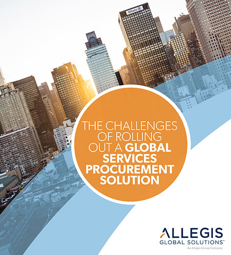 City Buildings Displayed At An Angle - Global Services Procurement