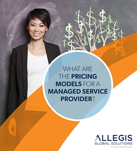 Young Adult Standing Against A Chalk Board with A Tree with Dollars Signs Drawn on the Board - Pricing Models MSP