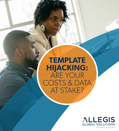 Two Professionals Collaborating Over Work - Template Hijacking