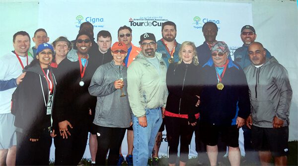 Peddling for a Cure