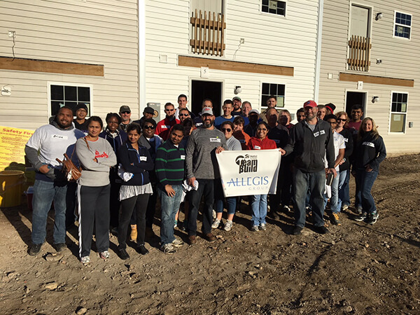 Allegis Group’s Web & Creative Services team lent a helping hand to Habitat for Humanity