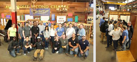 Allegis Group’s Ethics, Compliance, and Risk Management Team recently volunteered their time with Second Chance