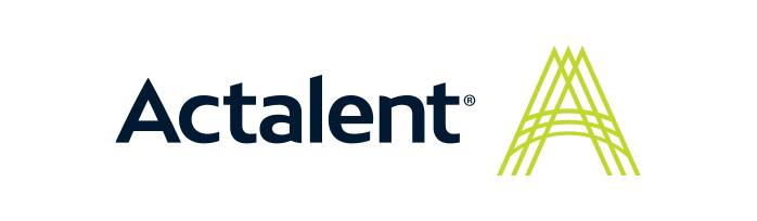 Actalent Logo Blue