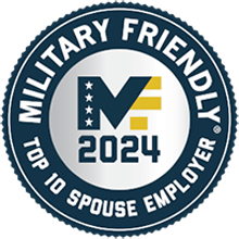 Aston Carter earns 2024 Top 10 Military Friendly Spouse Employer award