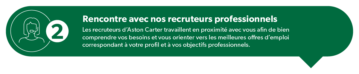 2. Rencontre avec nos recruteurs professionnels