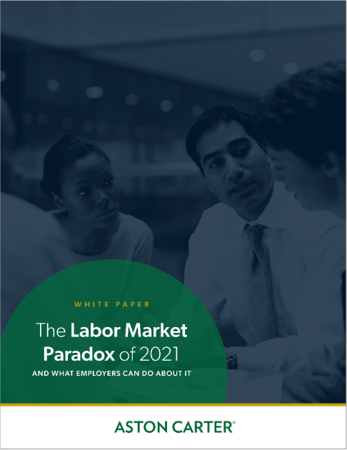 White Paper Cover - The Labor Market Paradox of 2021