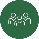 Icon representing human resources