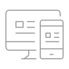 Tech, Media & Ecommerce Icon