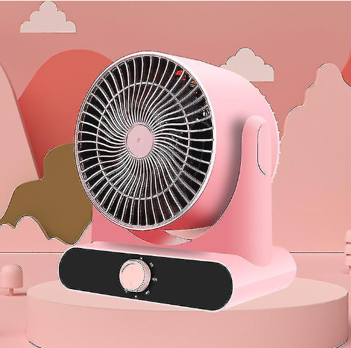A light pink space heater