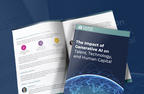 The Impact of Generative AI on Talent, Technology and Human Capital